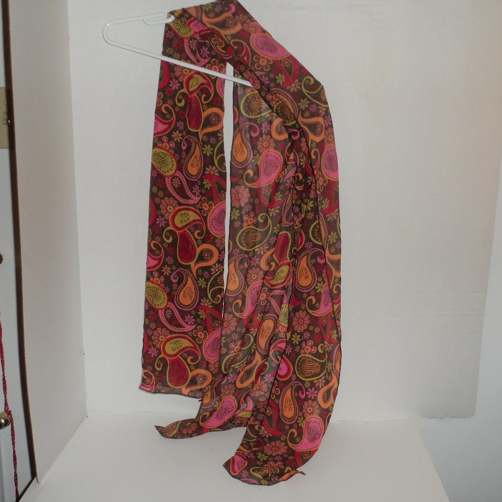 Initials, Inc Scarf - Paisley Pop Discontinued